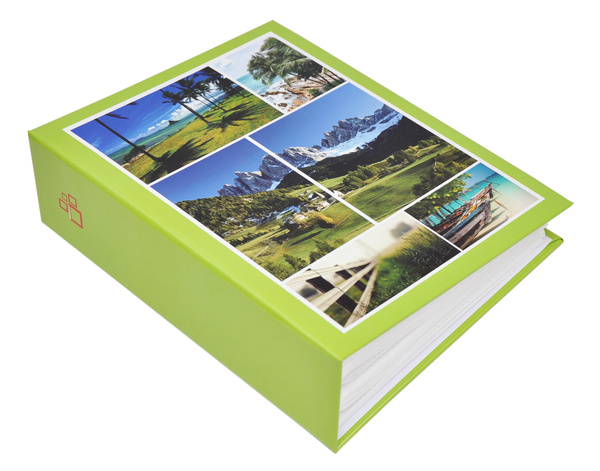 Album na zdjęcia w rozmiarze 10x15 - 304 zdjęcia do wsuwania - 10x15/304 LAKE - zielony -  widoczki