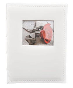 Album na 50 zdjęć w rozmiarze 15x21 cm WHITE - Ecru