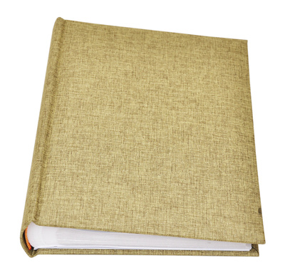 Album na zdjęcia w rozmiarze 10x15 cm - 200 zdjęć do wsuwania - LINEN OLIVE - oliwkowy - płótno