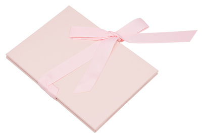Album na zdjęcia harmonijka jamnik na 12 zdjęć w rozmiarze 15x21 cm -  LINEN PINK - Różowy - materiał - płótno
