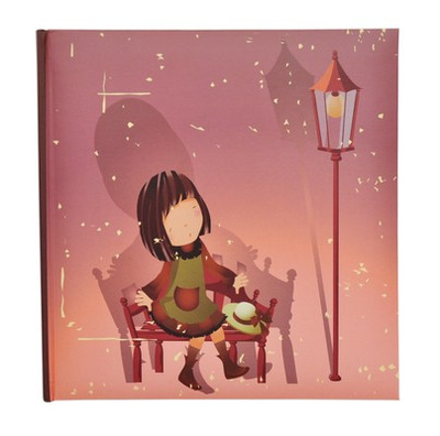 Album na zdjęcia do wsuwania zdjęcia w rozmiarze 10x15 cm - Album na 200 zdjęć - ANIME - Brązowy - Postać z anime - LENA