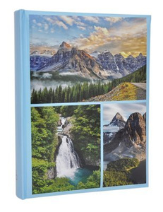 Album na 300 zdjęć do wsuwania w rozmiarze 10x15 cm 10x15/300 WORLD - Niebieski