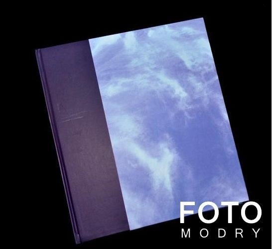 Album tradycyjny JUMBO - Niebieski - Kremowe Karty