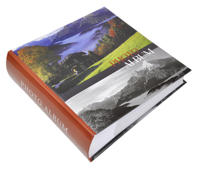 Album na zdjęcia do wsuwania zdjęcia w rozmiarze 10x15 cm - Album na 300 zdjęć - NATURE - wielobarwny - Piękne widoczki