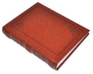 Album na zdjęcia w rozmiarze 10x15 - 200 zdjęć do wsuwania - 10x15/200 JOURNAL - Brązowy - ekoskóra