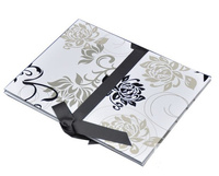 Album harmonijka typu jamnik 15x21/12 - LP68 Black&White - Biały