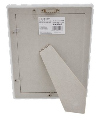 Ramka dekoracyjna na zdjęcia w formacie 13x18 cm - odlew gipsowy - RX4968 - KOMUNIA