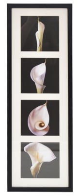 Drewniana Ramka Galeria na 4 zdjęcia w formacie 11x11cm- 71464 - czarna - Passe-partout