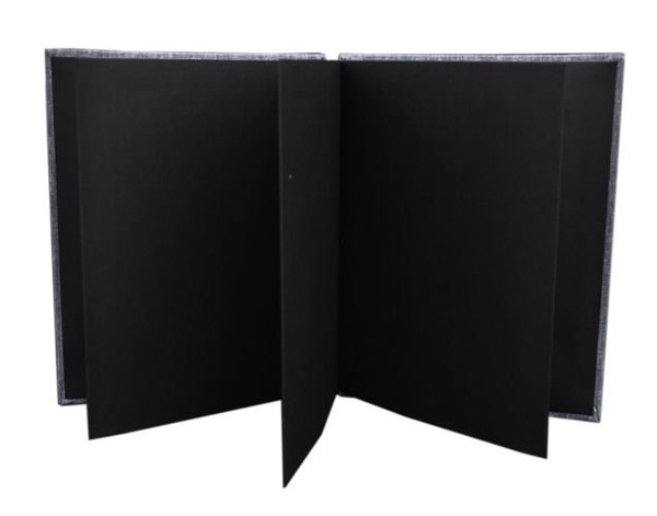 Album harmonijka typu jamnik 15x20/12 - LP-1281 CANVAS - Kremowy