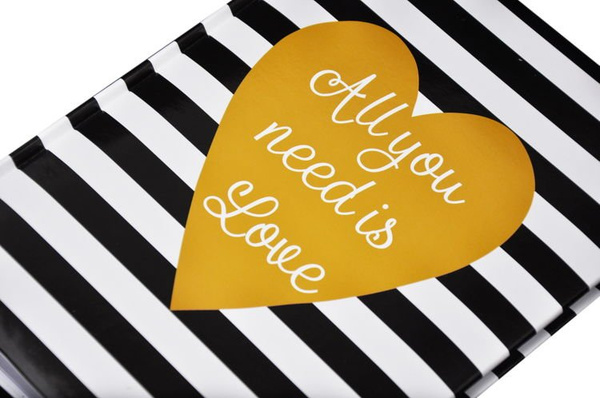 Album 10x15/200 CONCEPT - Serce - Czarno-biały