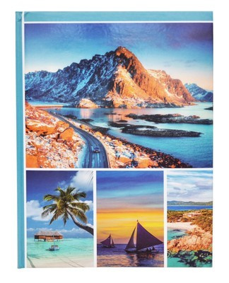 Album na zdjęcia w rozmiarze 10x15 cm - 300 zdjęć do wsuwania - VISTA - wielobarwny - widoki - wakacje