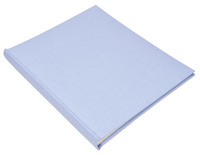 Album na zdjęcia do wklejania - tradycyjny DBCS20 LINEN SKY - Niebieski - Kremowe karty - 40 kart 20 stron - materiałowa okładka