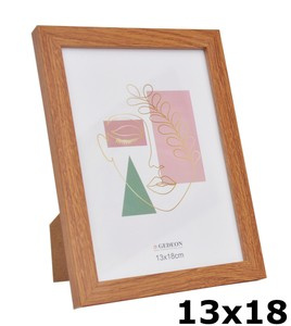 Ramka drewnopodobna - naturalna - format 13x18 cm- kolor naturalny - FI13