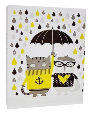 Album na 304 zdjęcia do wsuwania w rozmiarze 10x15 cm - 110x15/304 CAT - klejony - kotki 