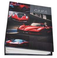 	Album na zdjęcia w rozmiarze 10x15 - 200 zdjęć do wsuwania - 10x15/200 CARS - klejony - samochody Ferrari