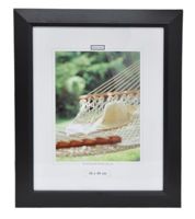 Drewniana Ramka na zdjęcia w formacie 30x40 cm - czarna - VINCENT mini hvit